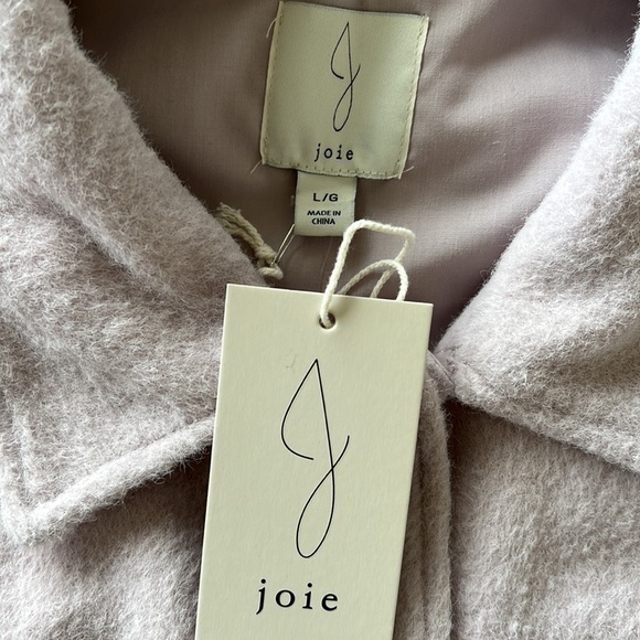 Joie Button Up Shacket Purple Size L - Picture 4 of 7